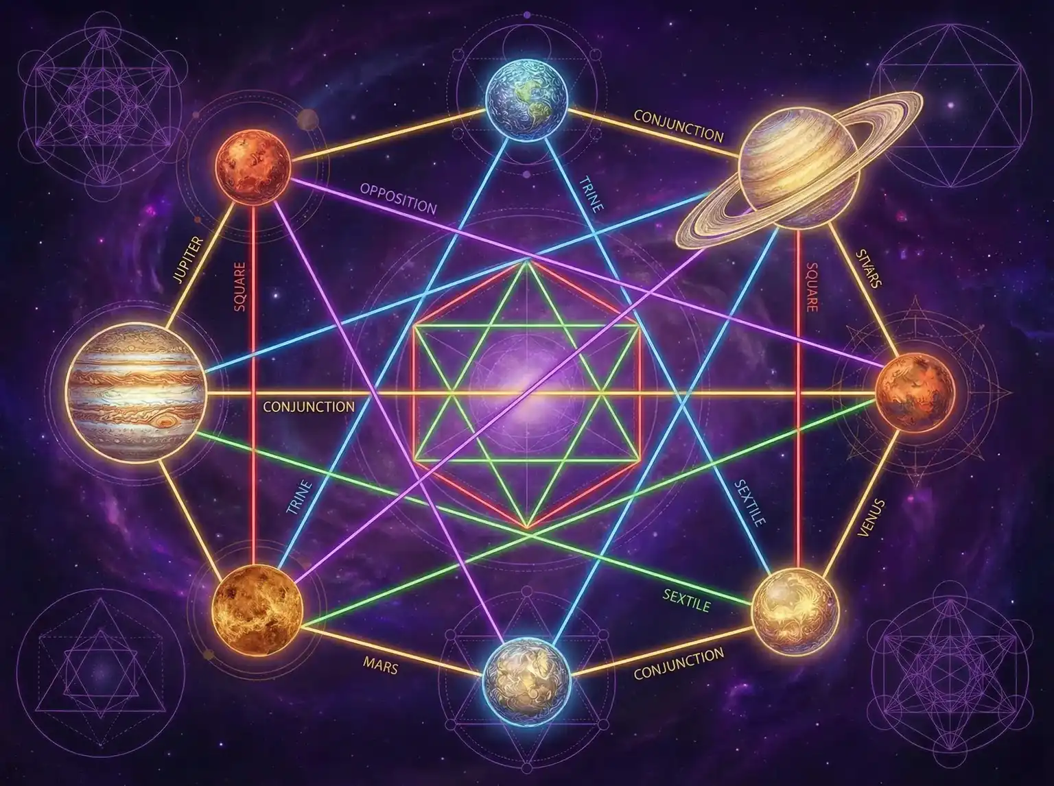 行星相位解读 - 男总裁受被惩罚戴玉势 | 占星学进阶